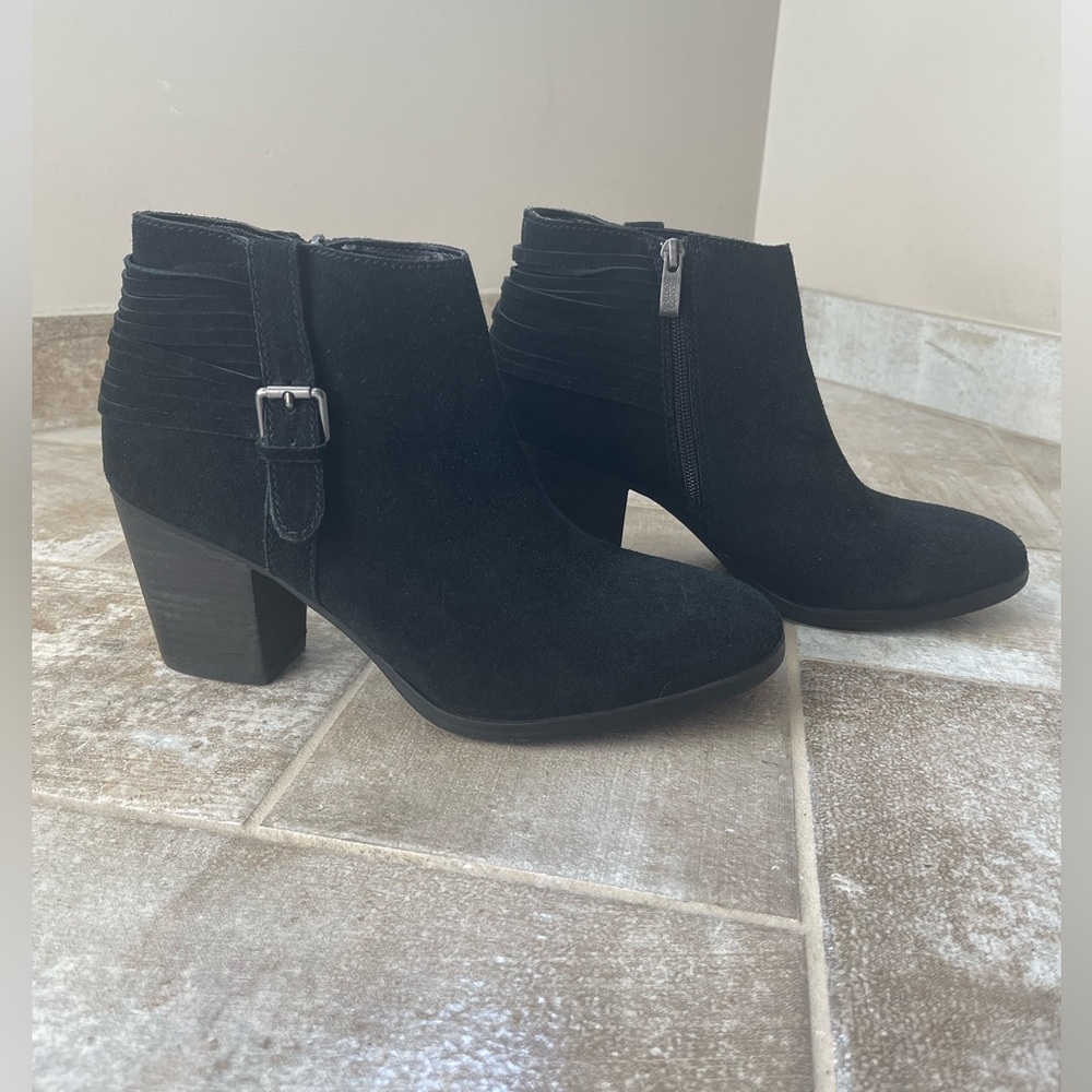 Franco Fortini Black Ankle Boots